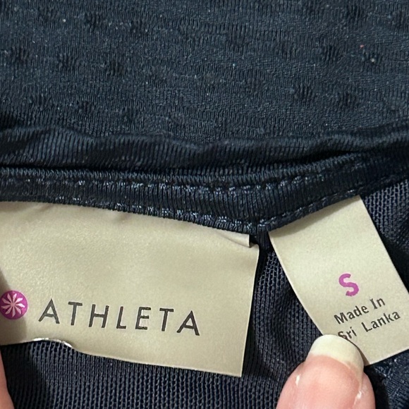 Athleta Navy Athletic Racerback Tank Top Size Small - Picture 6 of 6
